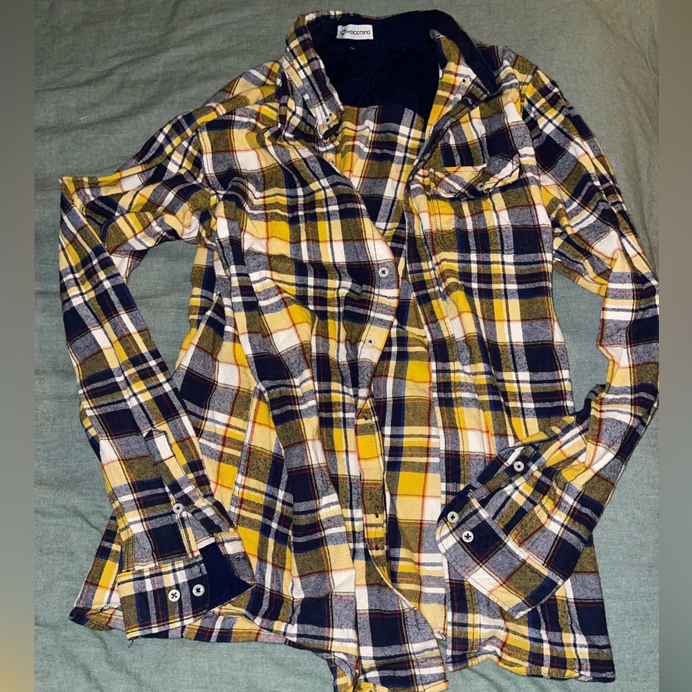 Men’s Yellow Flannel